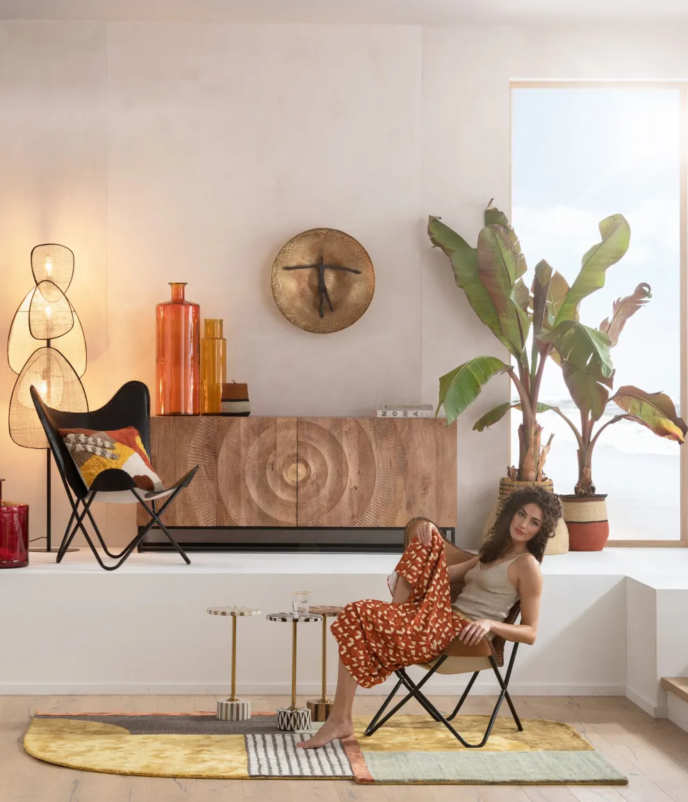 Wanddecoratie Umano Ø59cm