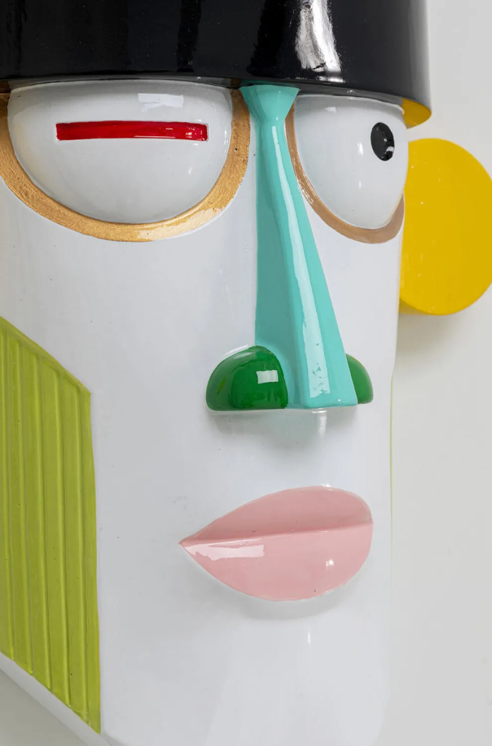 Wanddecoratie Wink Zwart