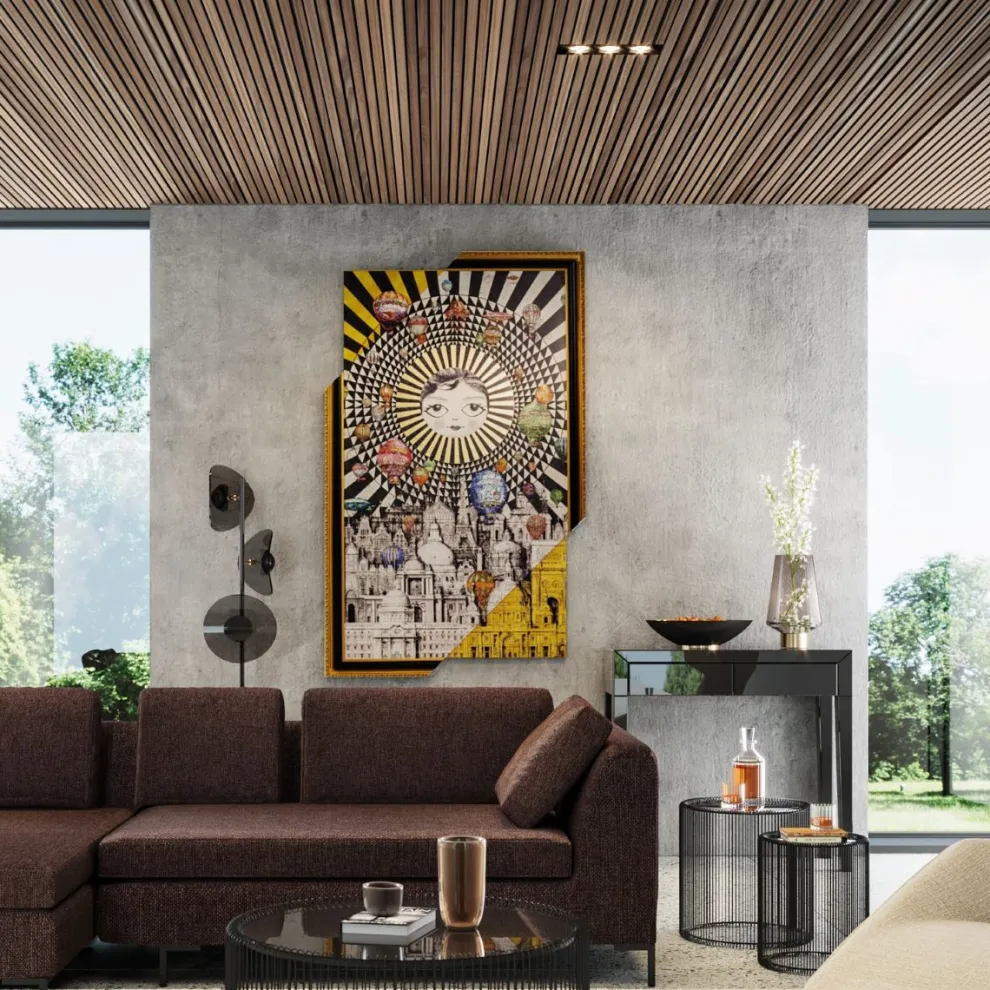 Wandfoto Balloons 110x174cm