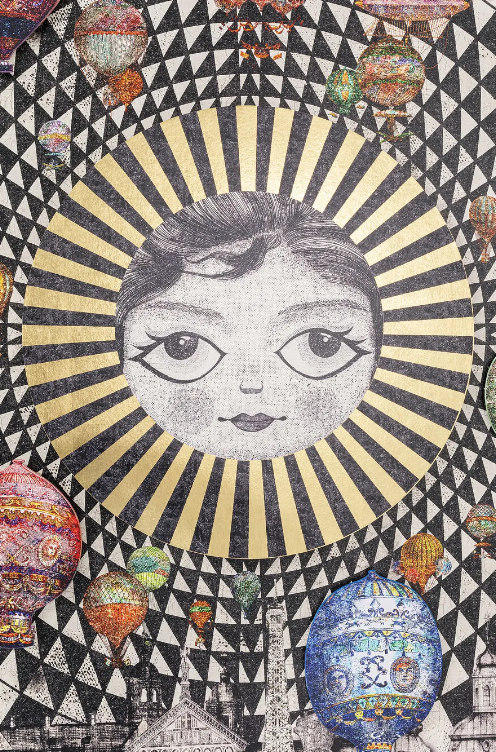 Wandfoto Balloons 110x174cm