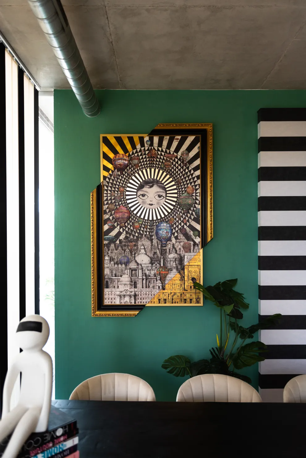 Wandfoto Balloons 110x174cm