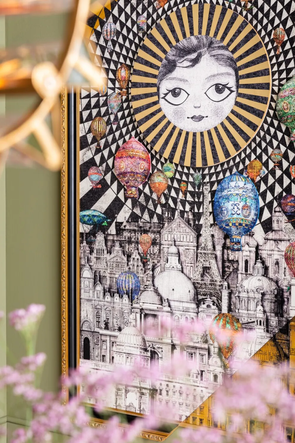 Wandfoto Balloons 160x260cm