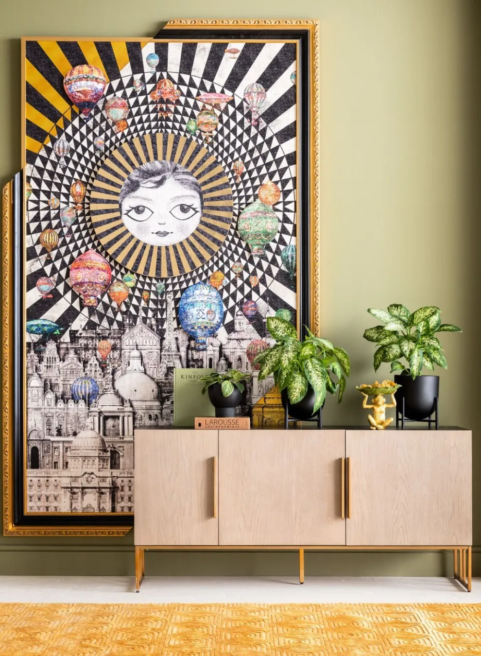 Wandfoto Balloons 160x260cm