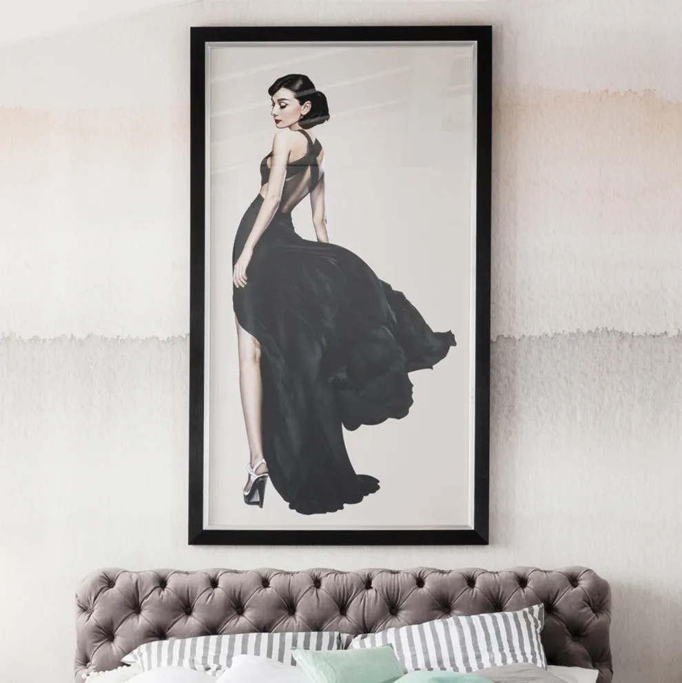Wandfoto Diva 100x172cm