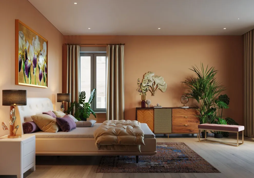 Wandfoto Iris 150x100cm