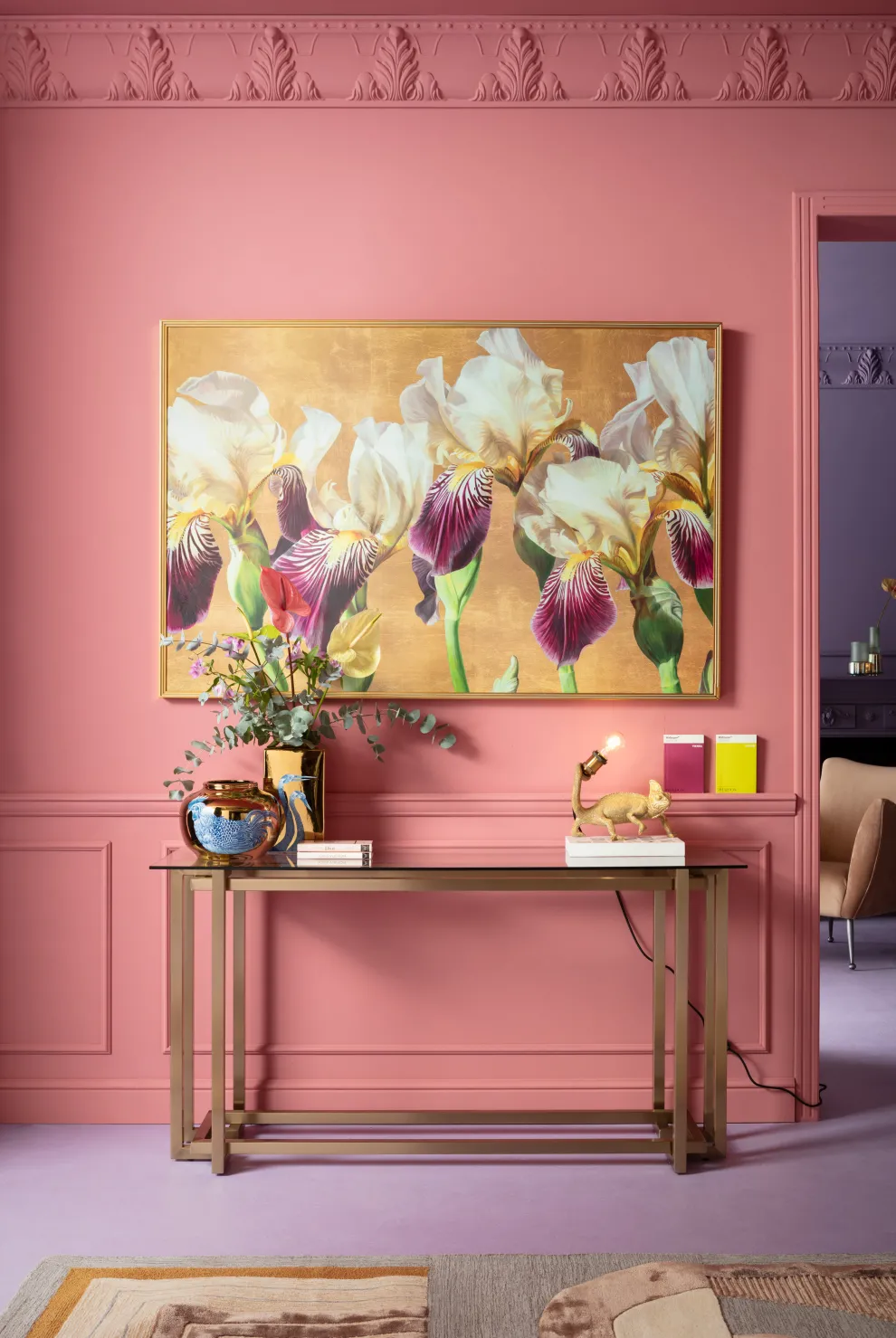 Wandfoto Iris 150x100cm