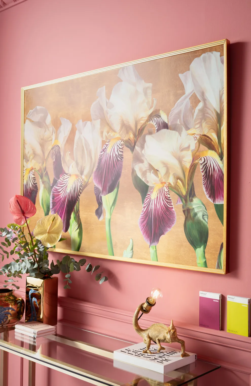 Wandfoto Iris 150x100cm