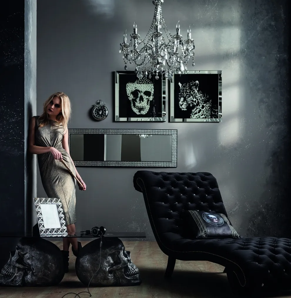 Wandfoto Leopard 80x80cm