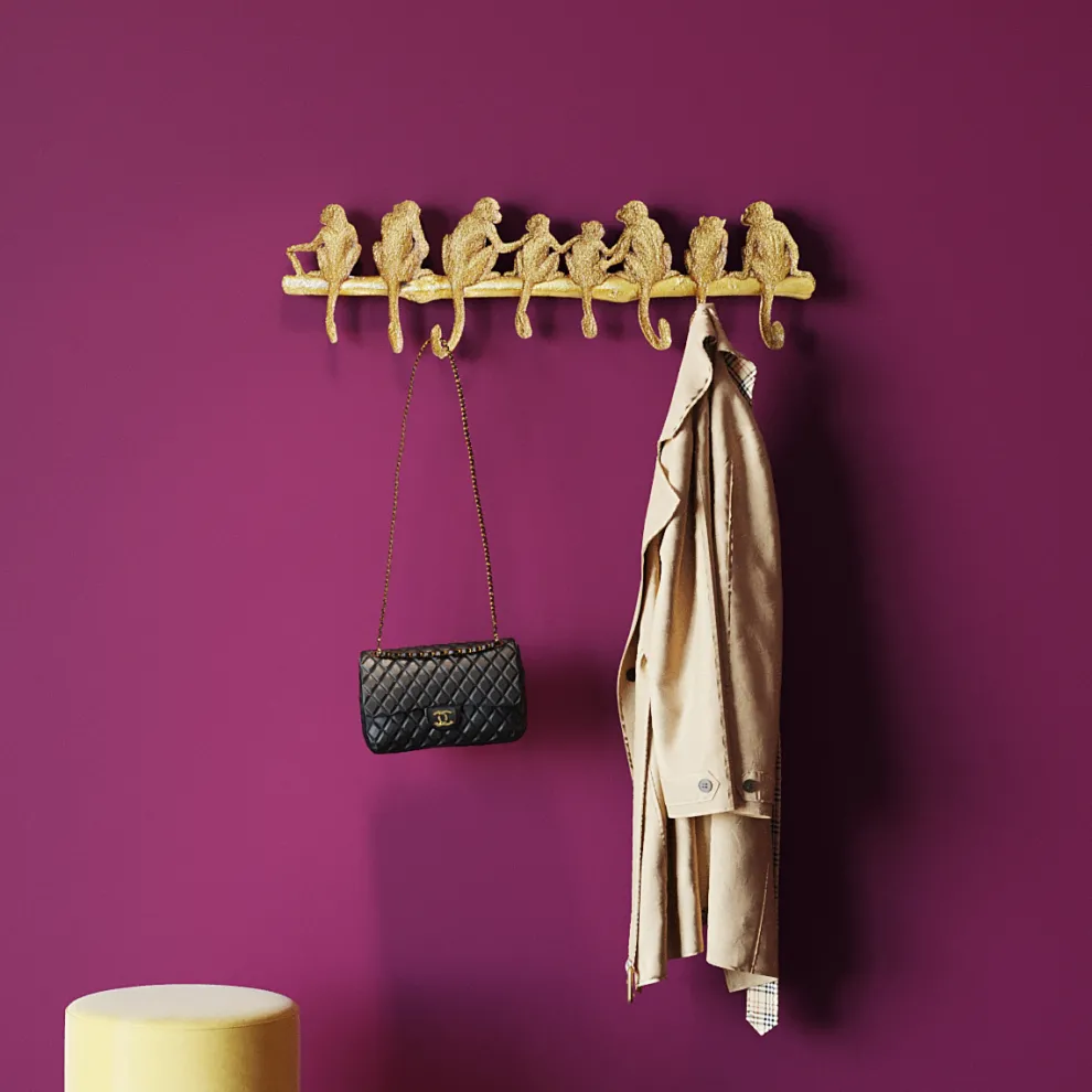 Wandkapstok Monkey Hook 70cm