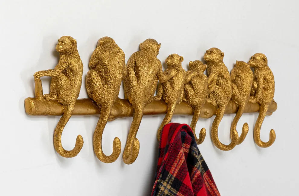 Wandkapstok Monkey Hook 70cm