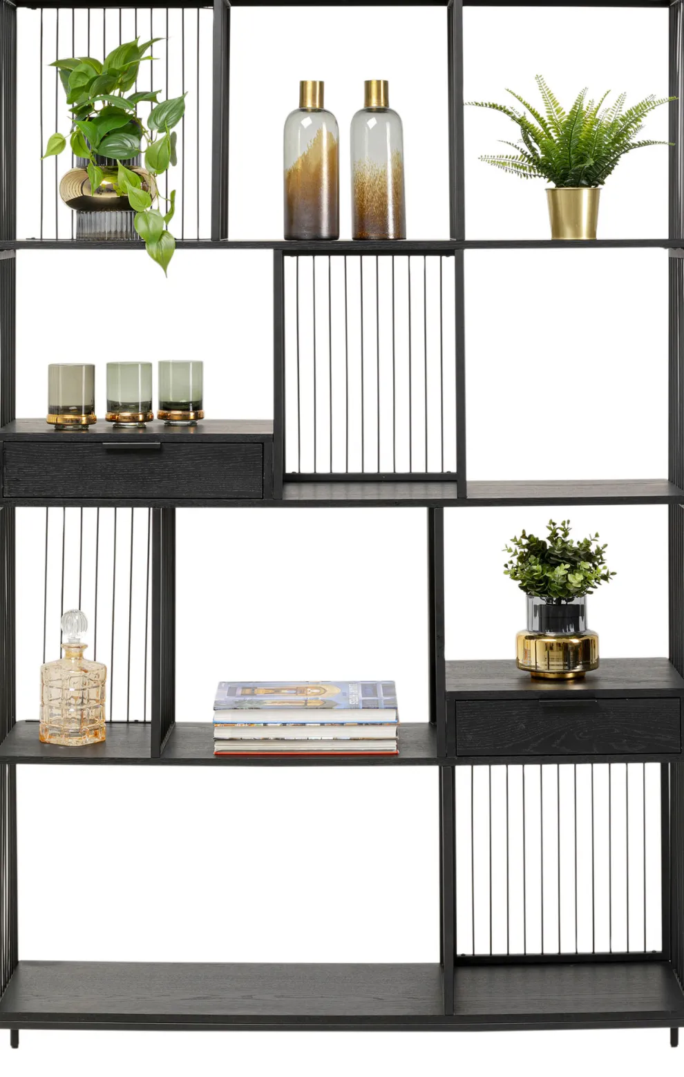 Wandkast Bologna Black 125x200cm