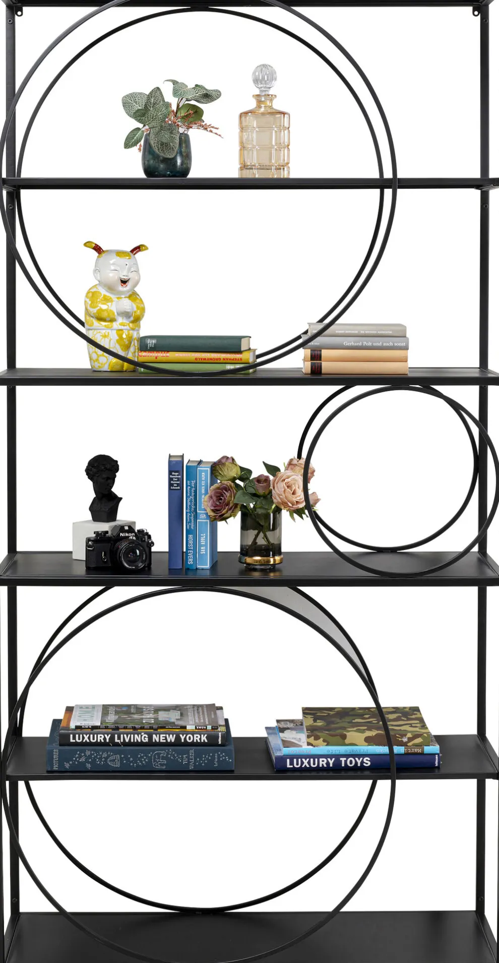 Wandkast Circle Black 100x200cm