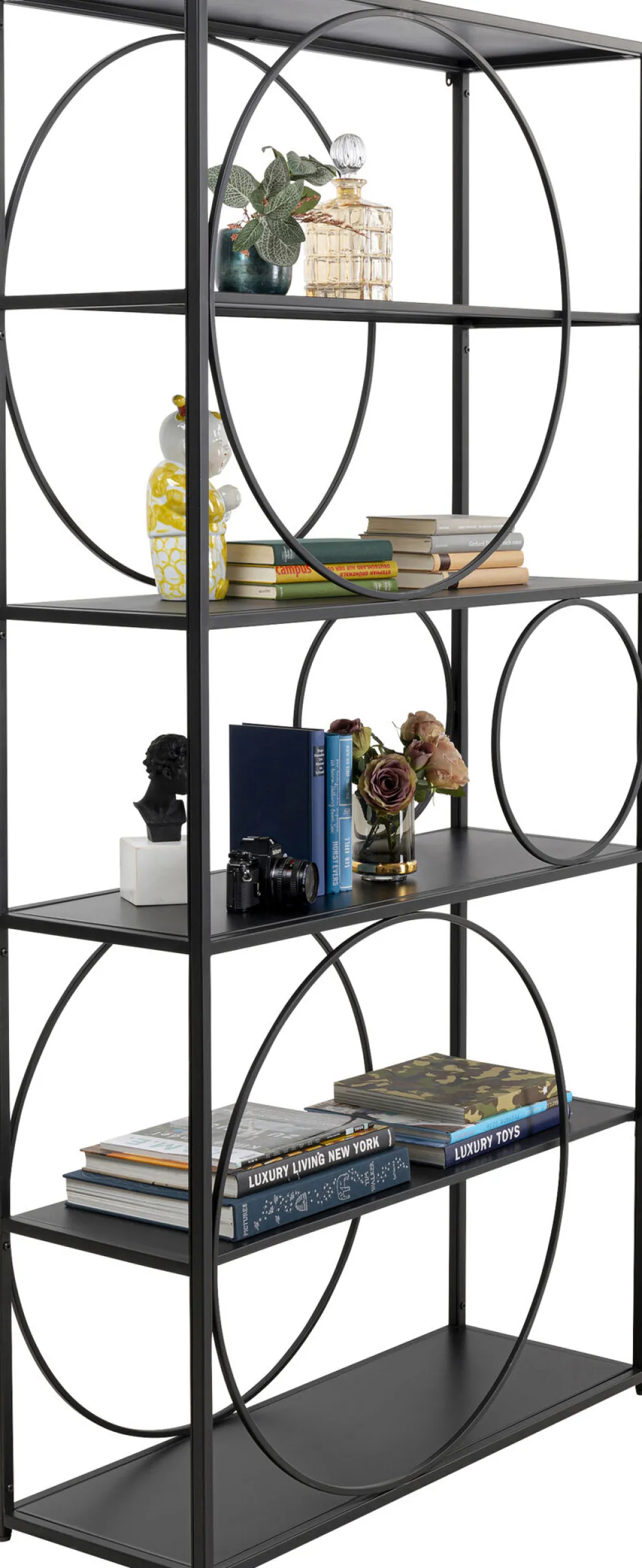 Wandkast Circle Black 100x200cm