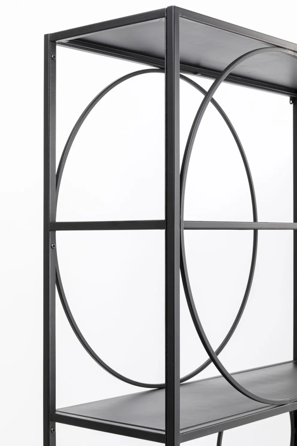 Wandkast Circle Black 100x200cm