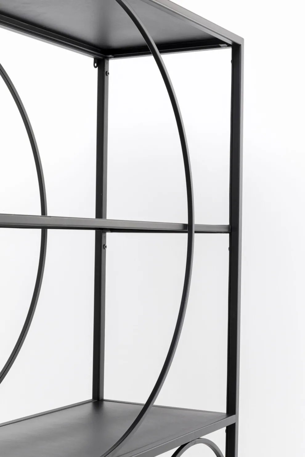 Wandkast Circle Black 100x200cm