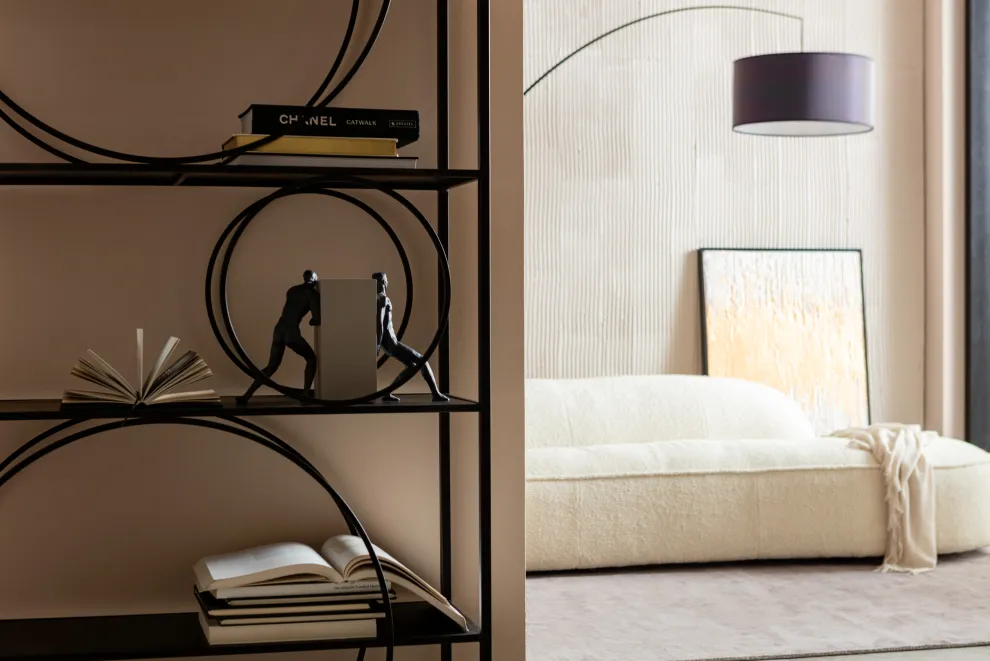 Wandkast Circle Black 100x200cm