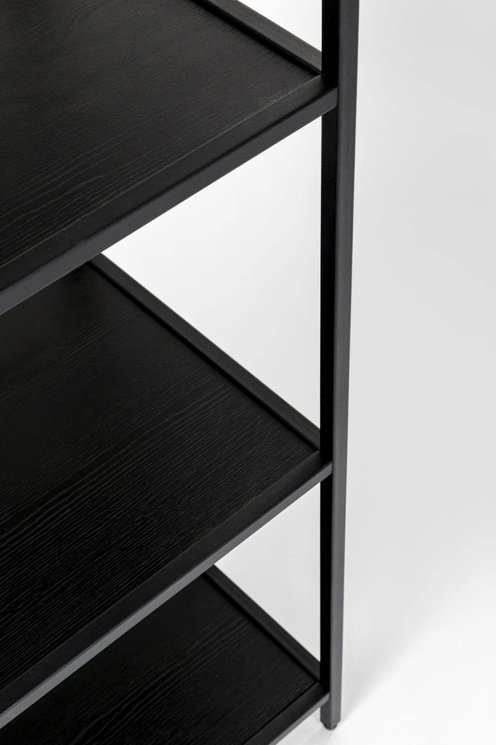 Wandkast Loftie Black 77x185cm