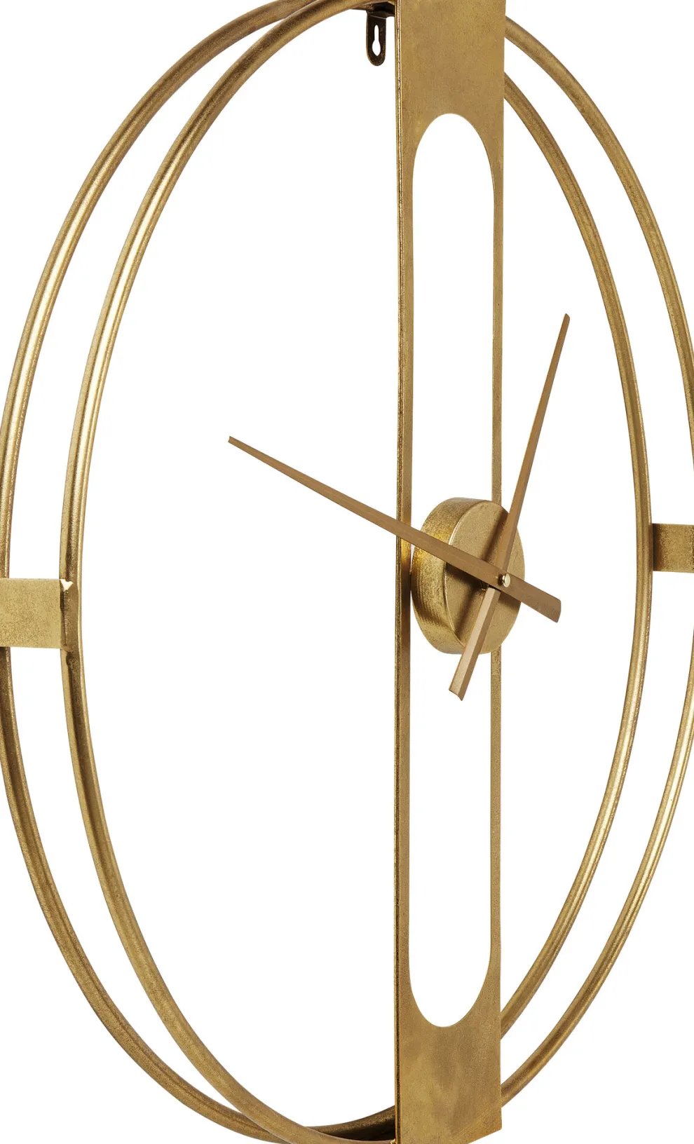 Wandklok Clip Goud Ø60cm