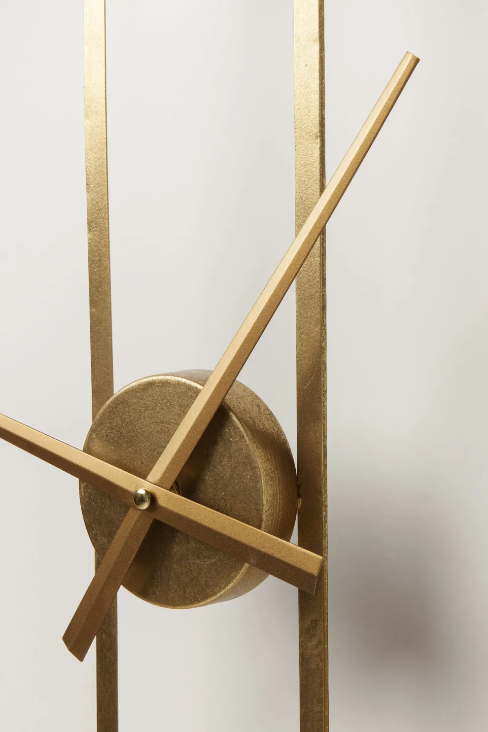 Wandklok Clip Goud Ø60cm