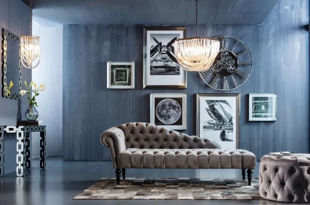 Wandklok Gear Ø120cm