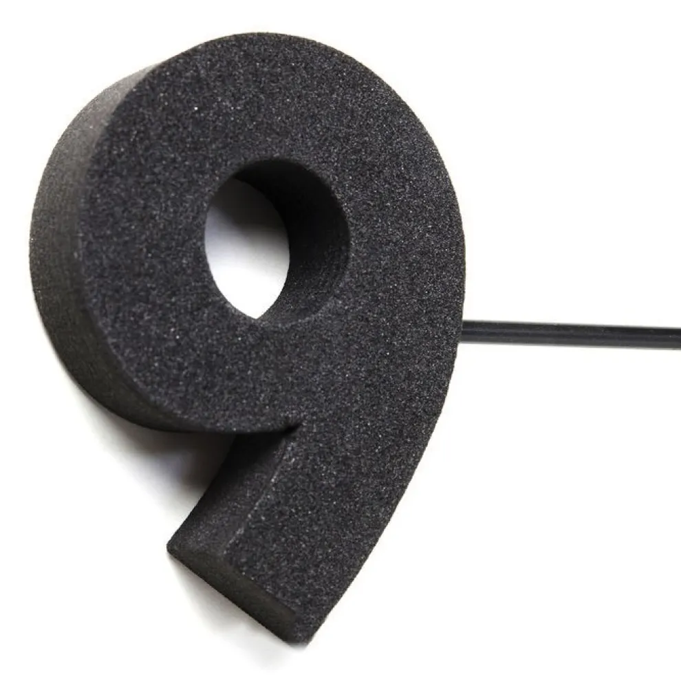 Wandklok Like Umbrella Zwart