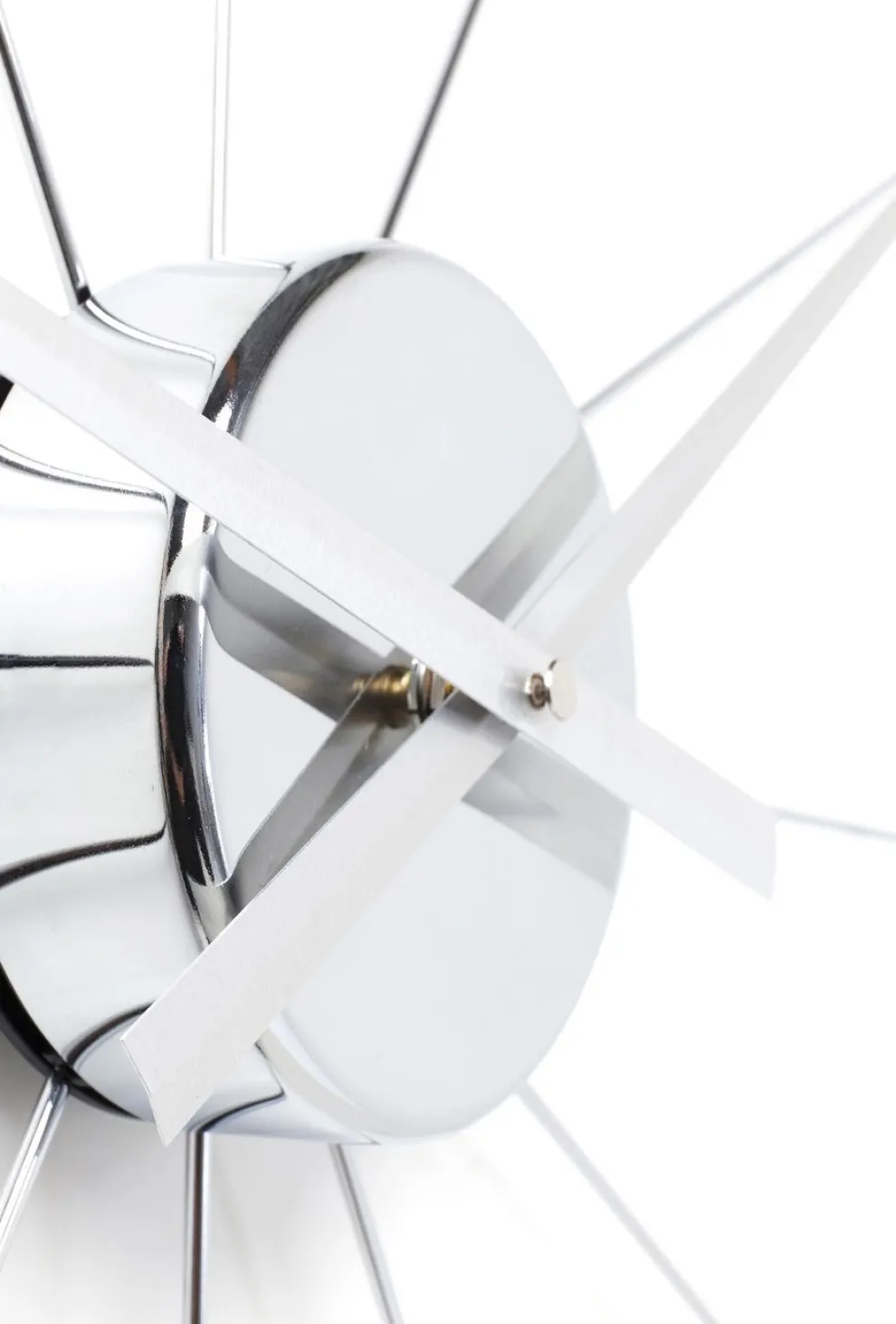Wandklok Like Umbrella Chroom