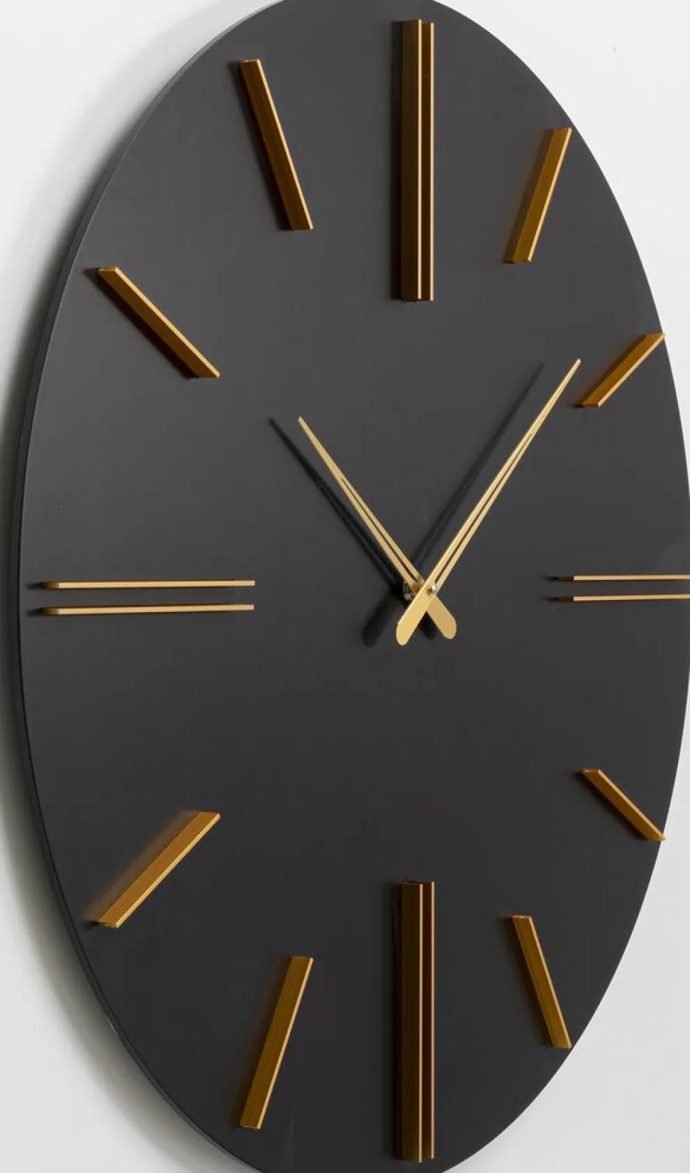 Wandklok Luca Black Ø70cm