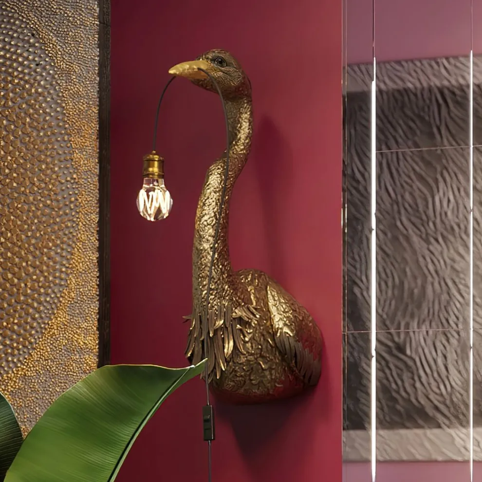 Wandlamp Animal Heron