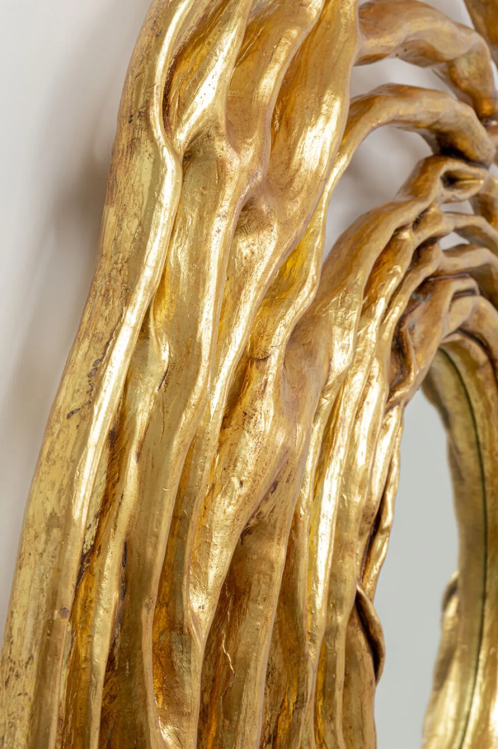 Wandspiegel Twiggy Gold Ø121cm