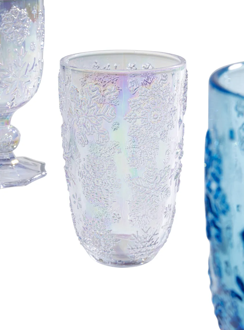 Waterglas Ice Flowers Colore