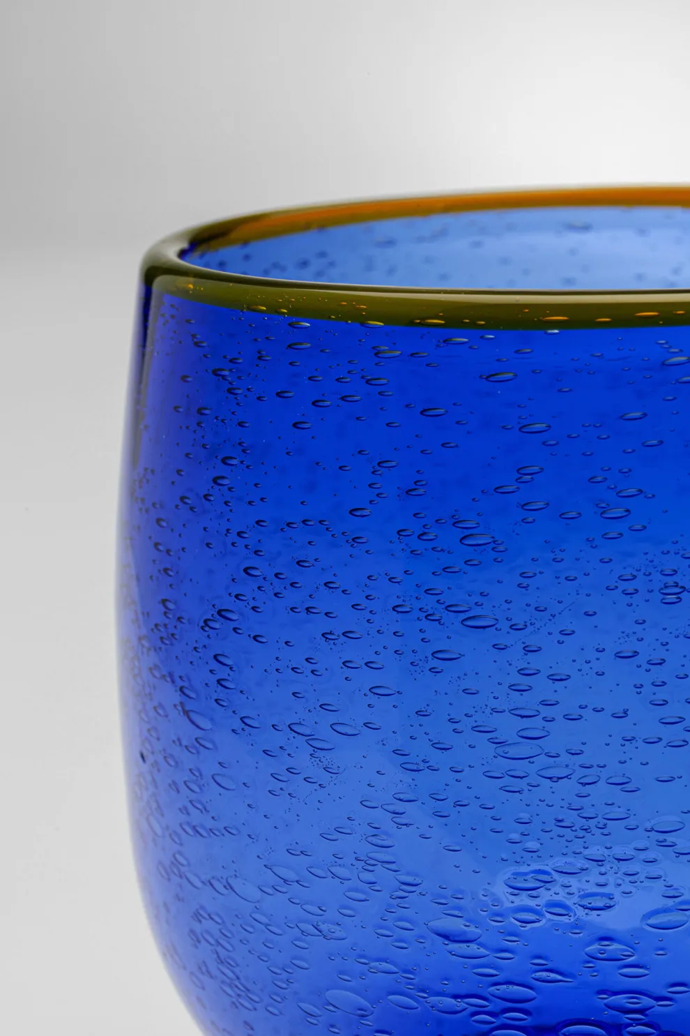Wijnglas Bubbles Blauw