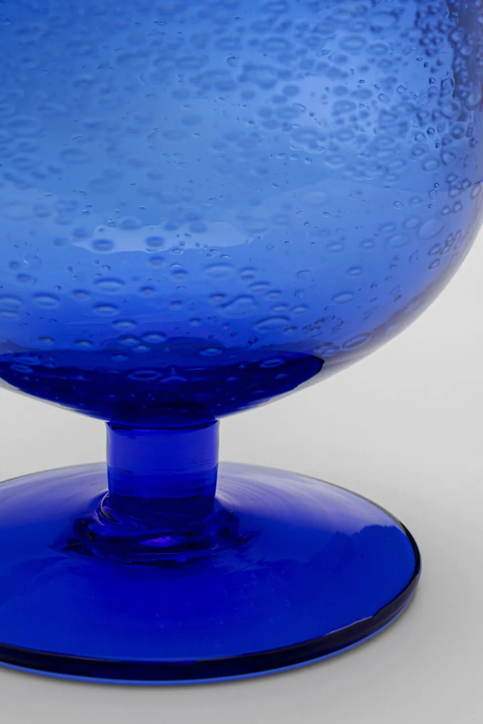 Wijnglas Bubbles Blauw