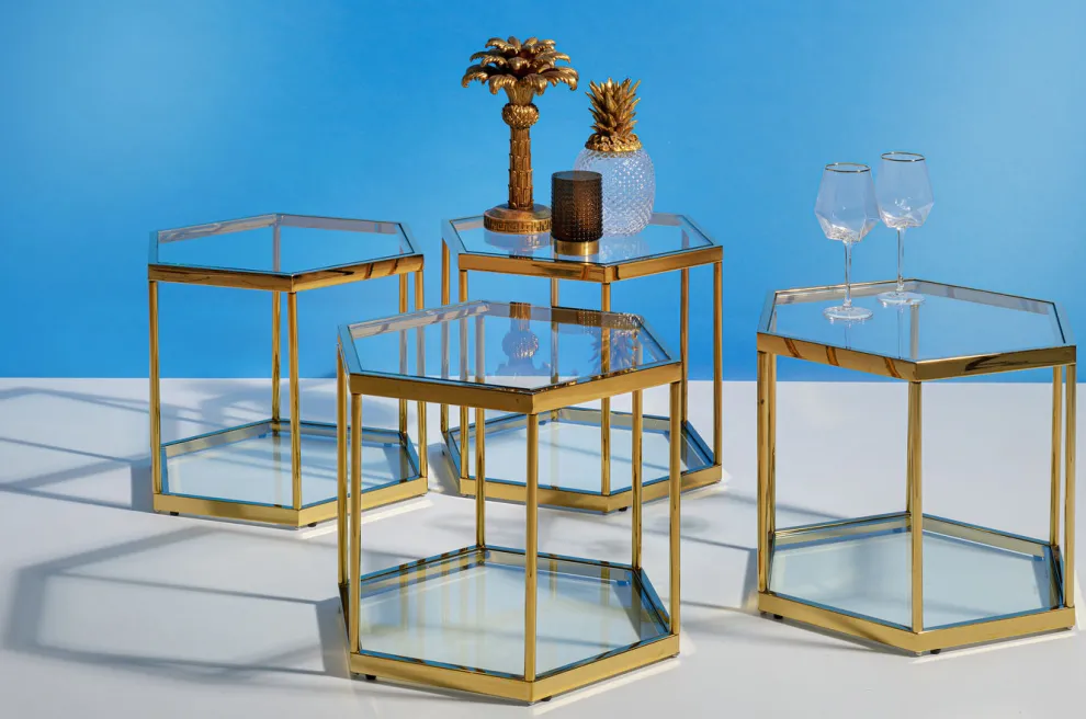 Wijnglas Diamond Gouden Rand