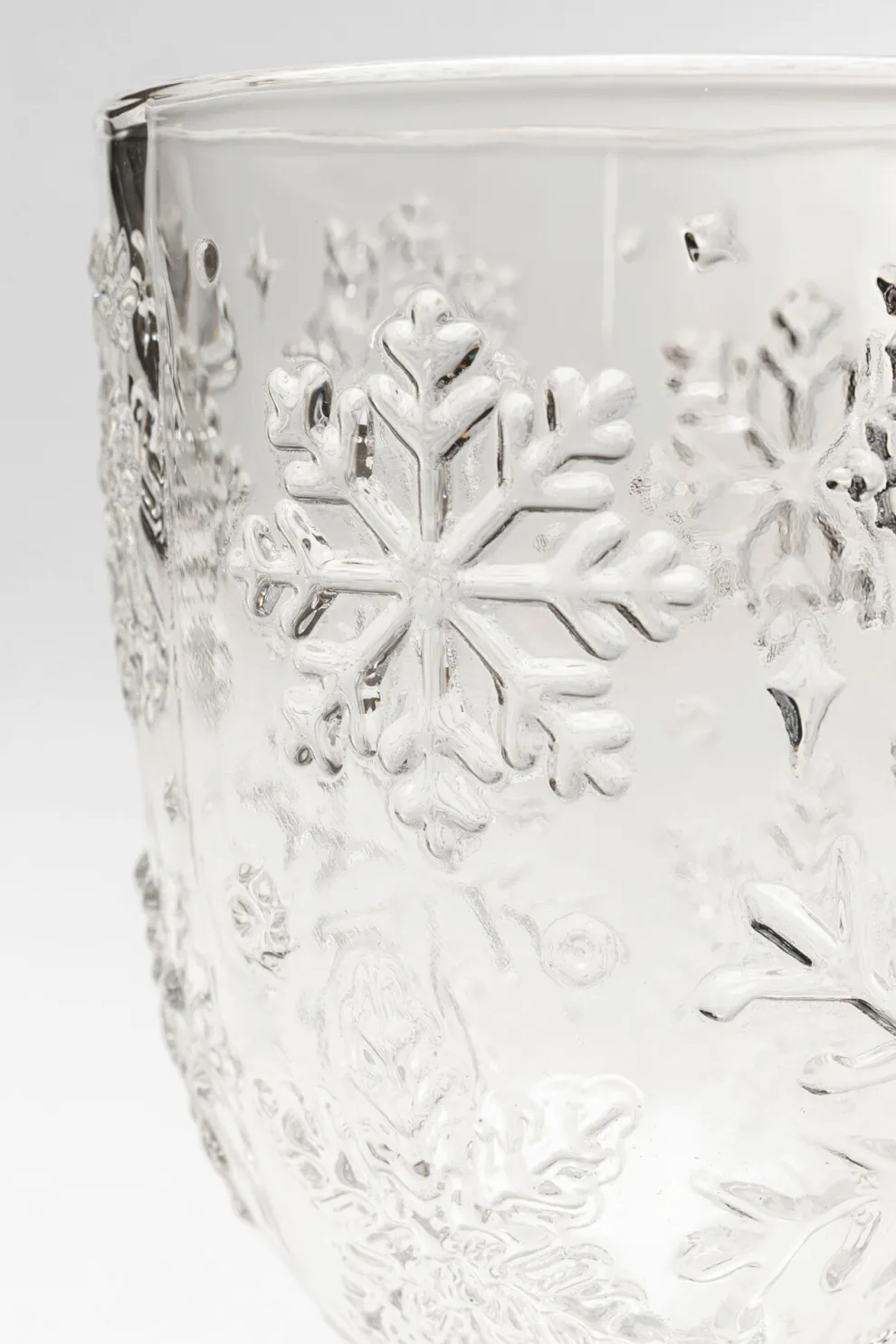 Wijnglas Ice Flowers Clear