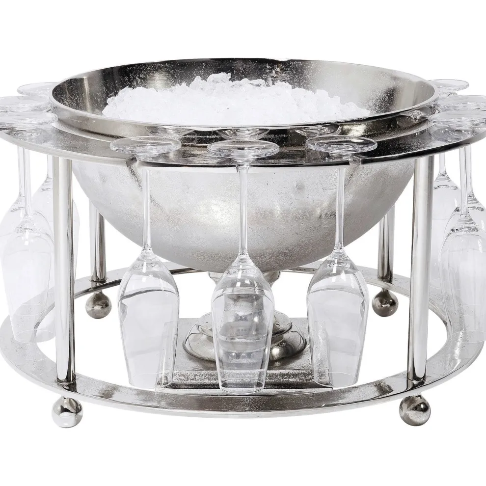 Wijnkoeler Champagne Time (2-delig)