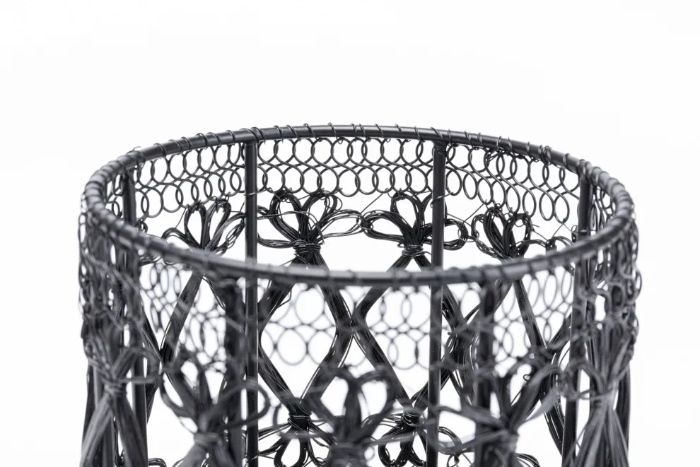 Windlicht Hayat Black 15cm